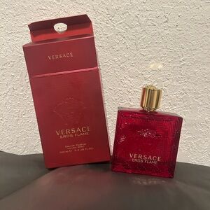 Versace Eros Flame Red and Gold Bottle